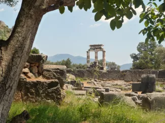 Delphes - Temple d'Athéna Pronaia