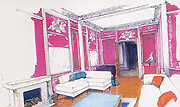 Décor pour le chateau de Star Academy