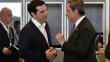 Le Premier ministre grec Alexis Tsipras et le président de la BCE Mario Draghi lors d'une réunion des dirigeants de la zone euro le 7 juillet 2015 à Bruxelles


