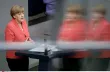Angela Merkel au Bundestag le 17 juillet dernier - Michael Sohn/AP/SIPA


