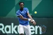 Gaël Monfils lors de la Coupe Davis. (N. Luttiau/L'Équipe)


