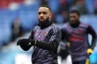 Alexandre Lacazette à l'échauffement. (Martyn Haworth/Focus Images/EXPA/Presse Sports)


