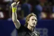 Stefanos Tsitsipas affrontera Alexander Zverev en finale du tournoi d'Acapulco samedi. (C. Perez-Gallardo/Reuters)


