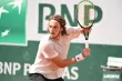 Stefanos Tsitsipas pendant un entraînement à Roland-Garros (P. Lahalle/L'Équipe)


