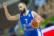 Vassilis Spanoulis, 38 ans, avait pris sa retraite internationale en 2015. (K. Velej/Presse Sports)


