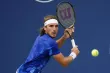 Stefanos Tsitsipas. (J.E. Sokolowski/USA Today Sports)


