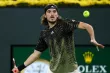 Stefanos Tsitsipas à Indian Wells. (J. Kamin-Oncea/USA Today Sports)


