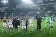 Les joueurs du PAOK célébrant leur qualification face à la Gantoise. (Yves Herman/Reuters)


