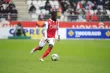Moreto Cassama sous les couleurs de Reims. (Baptiste Paquot/L'Equipe)


