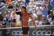 Stefanos Tsitsipas a dû se faire violence, dimanche, face à Jiri Vesely. (Pierre Lahalle/L'Equipe)


