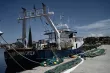 Un Dns le port de Néa Michanióna, dans le nord de la Grèce, le 22 mai 2025. SAKIS MITROLIDIS / AFP