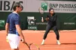 Patrick Mouratgolou et Serena Williams, à Roland-Garros, il y a cinq ans. (P. Lahalle/L'Équipe)