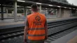 Employé du train hellénique à la gare de Larissa -  Tous droits réservés  ΑΠΕ-ΜΠΕ
