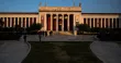 Le Musée national archéologique d'Athènes, ici photographié le 15 février 2023, jour de la présentation d'un plan de rénovation de l'établissement par les autorités grecques.