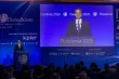 Le premier ministre grec, Kyriakos Mitsotakis, lors de la cérémonie d’ouverture du salon international du transport maritime, Posidonia, à Athènes, le 1ᵉʳ juin 2026. MARIOS LOLOS/XINHUA/MAXPPP 