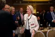 Maria Angelicoussis, PDG du groupe Angelicoussis, lors du salon international de transport maritime Posidonia, à Athènes (Grèce), le 1ᵉʳ juin 2026. LOUIZA VRADI