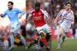 Manchester City, Arsenal et Crystal Palace, adversaires du PSG, du LOSC et de l'OL, se sont tous les trois imposés en Championnat ce week-end. (S. Stacpoole / C. Wilson / J. Feeney/Offside)