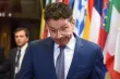 Le patron d'Eurogroupe et ministre néerlandais des Finances, Jeroen Dijsselbloem, vendredi à Bruxelles, va jouer les arbitres entre la Grèce et l'Allemagne. (Photo Emmanuel Dunand. AFP)


