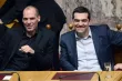 Le ministre grec des Finances Yanis Varoufakis et le Premier ministre grec Alexis Tsipras. AFP


