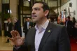 Le Premier ministre grec Alexis Tsipras à Bruxelles. © AFP


