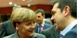 Le 12 février 2015, à Bruxelles, le Premier ministre grec, Alexis Tsipras et la chancelière allemande, Angela Merkel, avaient fait connaissance. (Council of Europe / Anadolu Agency)


