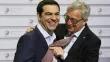 Jean-Claude Juncker plaisante avec Alexis Tsipras, lors d'un sommet fin mai (Crédit: Mindaugas KULBIS/AP) Crédits photo : Mindaugas Kulbis/AP



