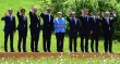 Dimanche, lors du sommet organisé en Bavière par Angela Merkel, les chefs d'Etats du G7 n'ont pas trouvé de solution au problème grec. - AFP PHOTO / JOHN MACDOUGALL


