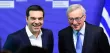 Alexis Tsipras, Premier ministre grec, et Jean-Claude Juncker, président de la commission européen, le 22 juin 2015. (EMMANUEL DUNAND / AFP)


