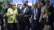 Angela Merkel et François Hollande lundi à Bruxelles. Crédits photo : © POOL New / Reuters/REUTERS


