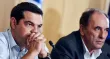 Le Premier ministre Alexis Tsipras (ici en compagnie, ce mercredi, de son ministre de l'Economie, Giorgos Stathakis) souhaite que les députés grecs se prononcent au plus vite sur le 3ème plan de renflouement du pays - AFP


