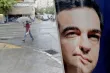 Une affiche de campagne de Syriza, lundi, dans une rue d'Athènes. Image: AP


