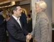 Christine Lagarde estime que les discussions sur la dette grecque sont encore loin d'être acceptables pour le FMI - Jean-Christophe Bott/AP/SIPA


