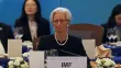 La directrice générale du FMI, Christine Lagarde, le 26 février à Shanghaï. Crédits photo : © Aly Song / Reuters/REUTERS



