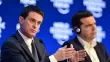 Manuel Valls et Alexis Tsipras, Premiers ministres respectivement de la France et de la Grèce, se rencontrent à nouveau. Ici au forum de Davos, le 21 janvier 2016.



