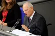 Wolfgang Schäuble vient d'être élu président du Parlement allemand. (Mardi 24 octobre 2017) Image: AFP


