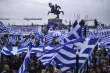 Dimanche, près de 90.000 Grecs ont manifesté à Thessalonique, s'opposant à tout compromis entre Athènes et Skopje pour le maintien du terme « Macédoine » dans le nom définitif du pays voisin. - Giannis Papanikos/AP/SIPA


