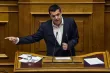 Alexis Tsipras, premier ministre grec, au Parlement à Athènes, le 22 février.


