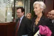 M. Papakonstantinou et Mme Lagarde à Bruxelles