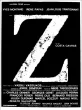 Affiche du film Z de Costa Gavras