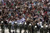 manif drapeau