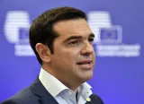Alexis Tsipras a souhaité, vendredi, lors d'une allocution télévisée, une décote et un délai de grâce pour assurer «?la viabilité de la dette?» de la Grèce - AFP


