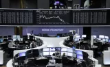 La Bourse de Francfort, en Allemagne.


