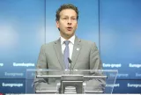 Une « décision majeure » pourrait intervenir lors de la réunion d'urgence des ministres des Finances samedi, ajoute le président de l'Eurogroupe Jeroen Dijsselbloem - SIPA


