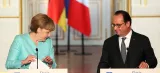Angela Merkel et François Hollande, le 6 juillet à Paris. Crédits photo : Thibault Camus/AP


