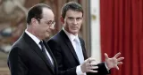 François Hollande et Manuel Valls, en février dernier. - AFP


