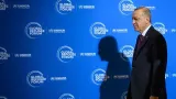 Le président turc Recep Tayyip Erdogan à l'ouverture du Forum mondial sur les réfugiés, le 17 décembre 2019 à Genève


