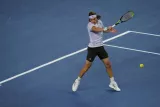 Stefanos Tsitsipas à l'Open d'Australie. (F. Porcu/L'Équipe)


