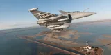Le Rafale F3R atterrit en Grèce (Crédits : Dassault Aviation)


