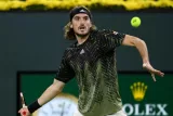 Stefanos Tsitsipas à Indian Wells. (J. Kamin-Oncea/USA Today Sports)


