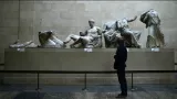 Les marbres du Parthénon exposés au British Museum à Londres. Dylan Martinez/REUTERS


